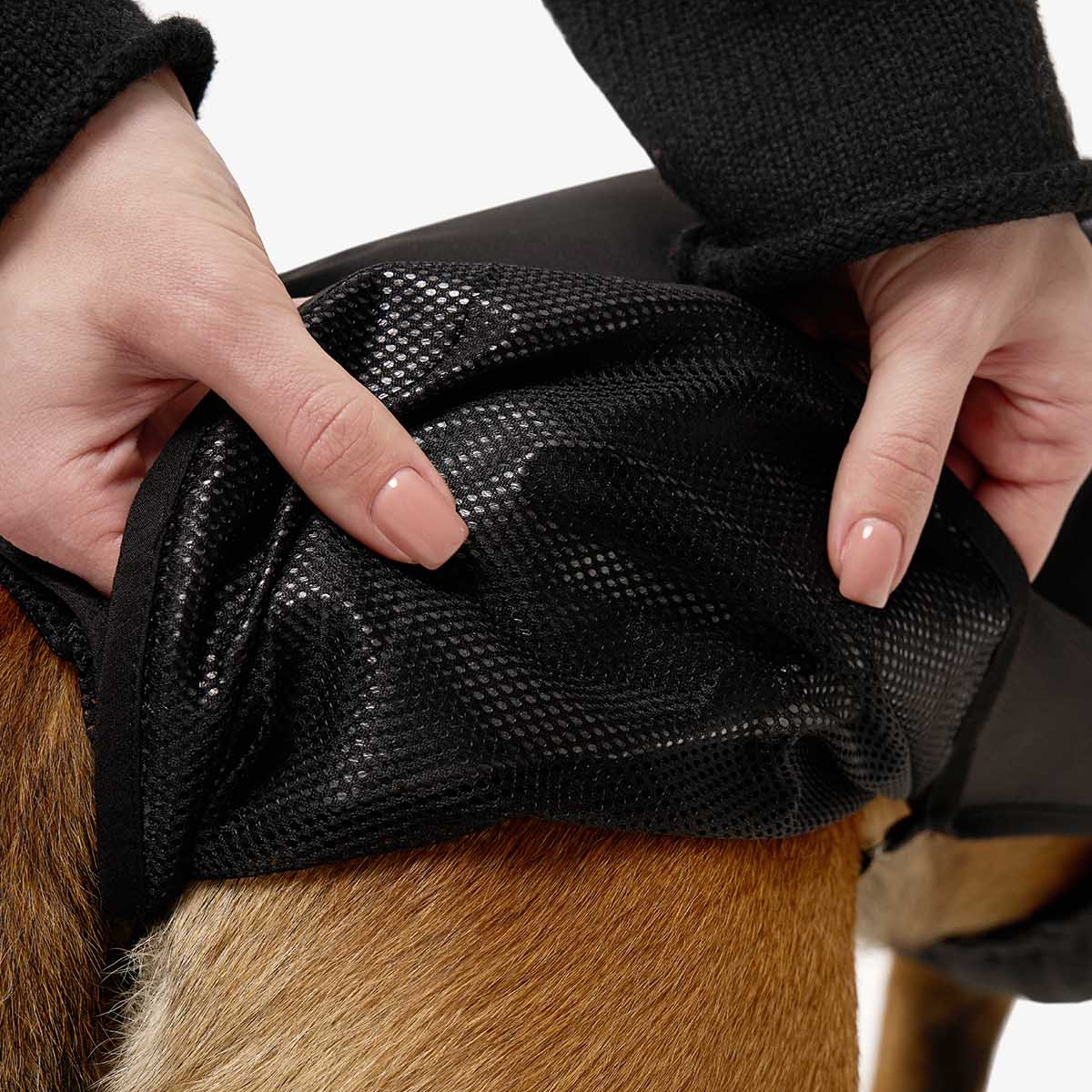 Подкладка из дышащей сетки